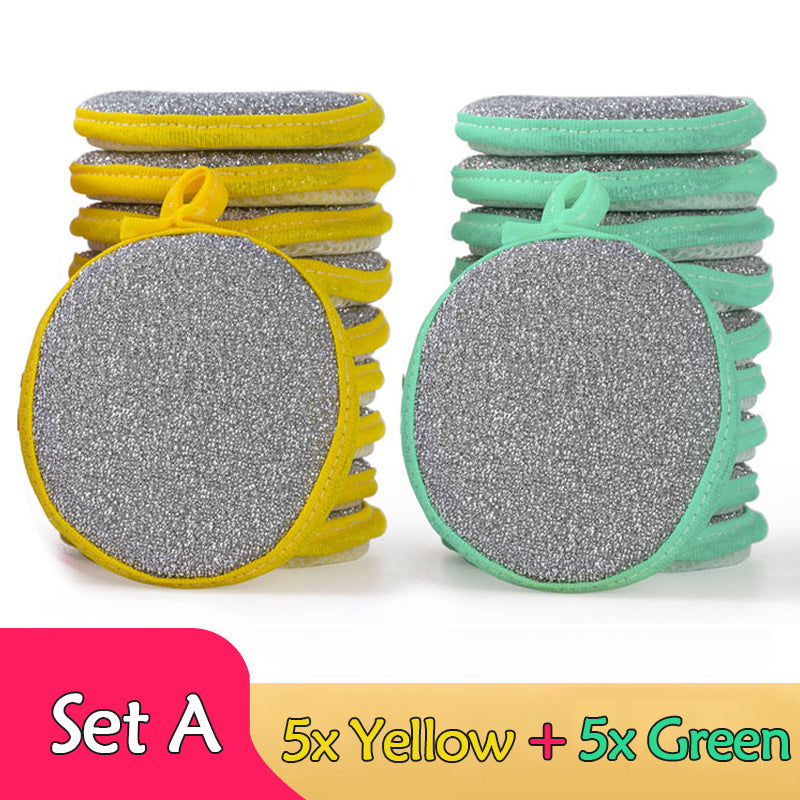 Dishwashing Sponge Set (5/10pcs)