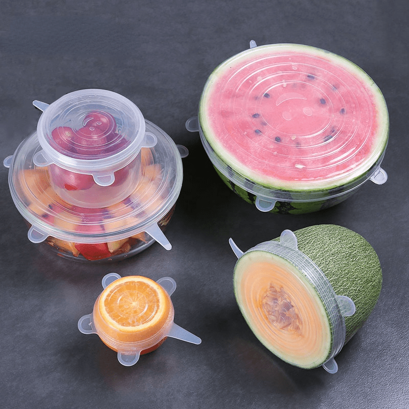 Silicone Food Covers (6pcs)