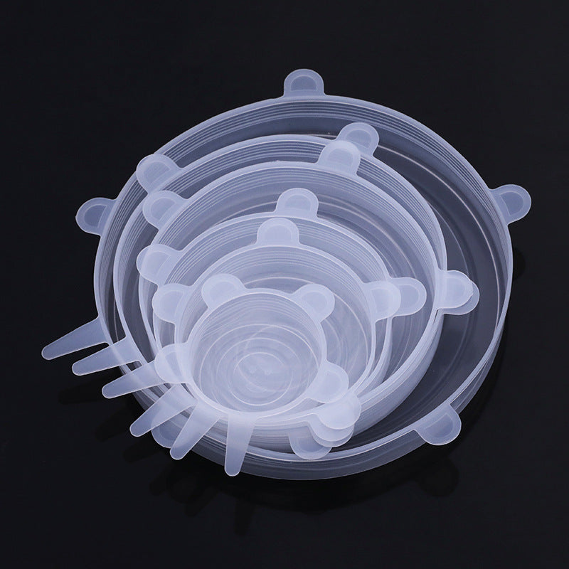 Silicone Food Covers (6pcs)