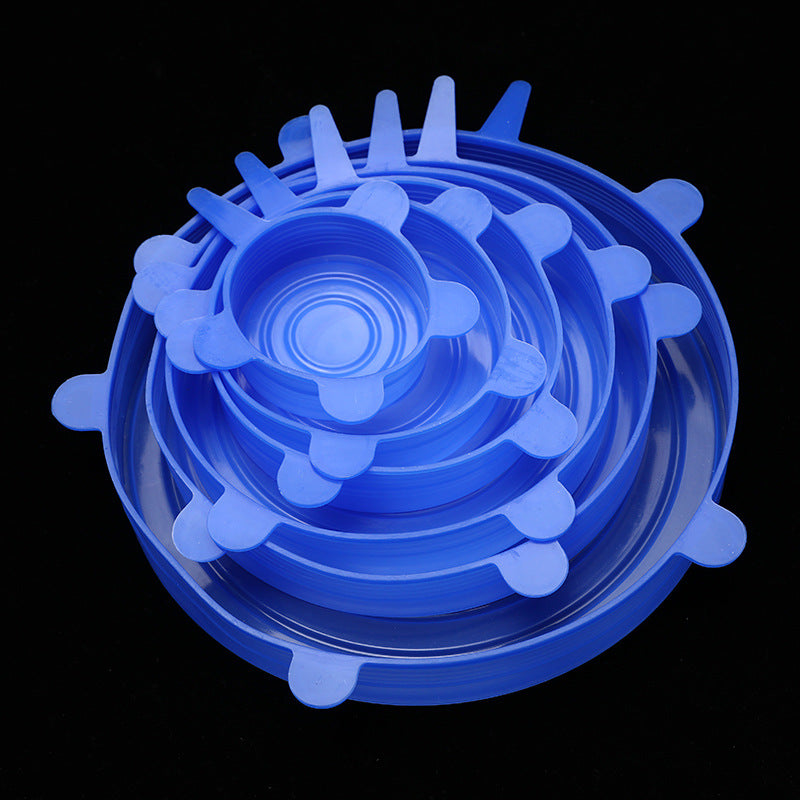 Silicone Food Covers (6pcs)