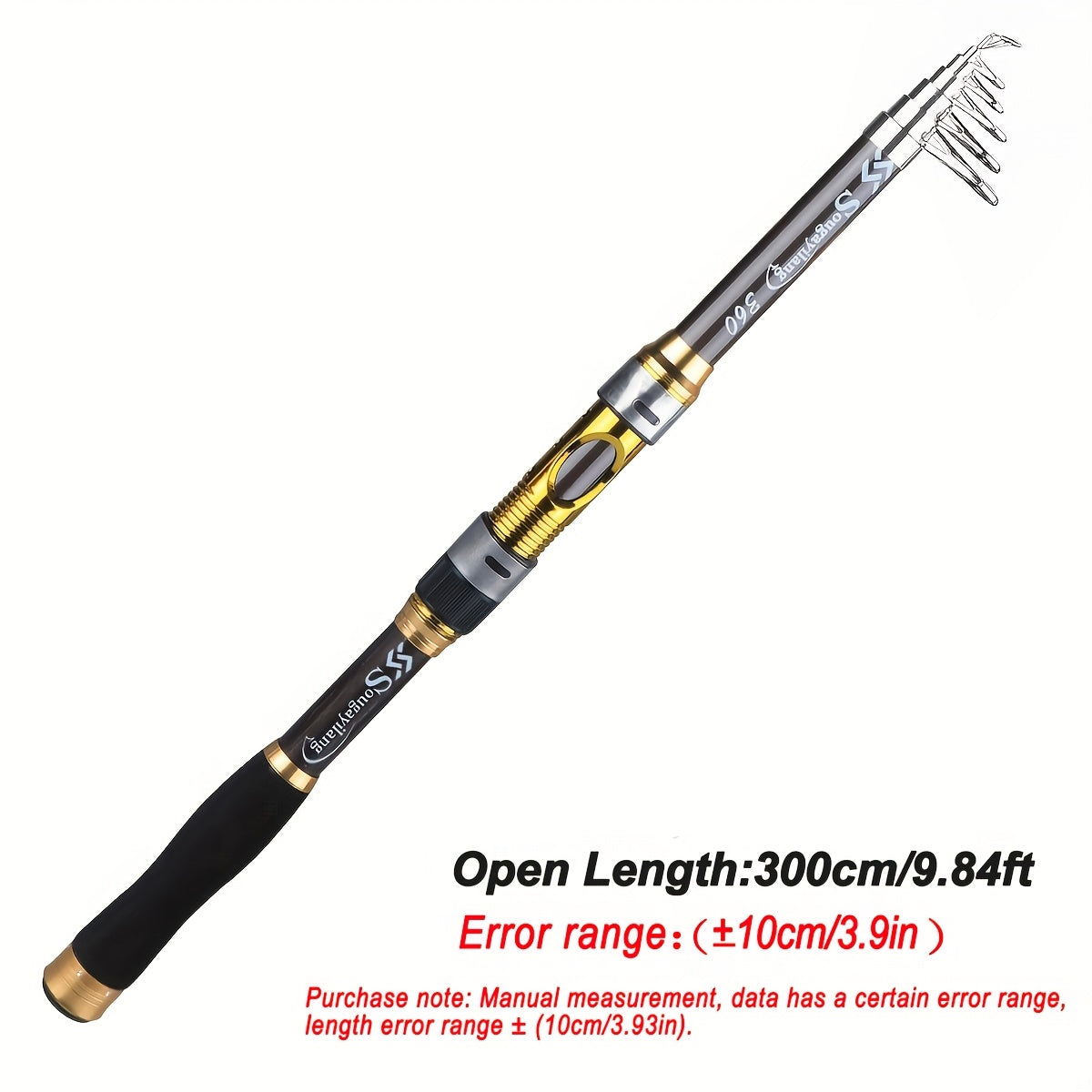 Carbon Fiber Spinning Rod