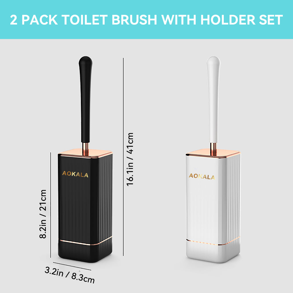 Aokala Toilet Brush & Holder