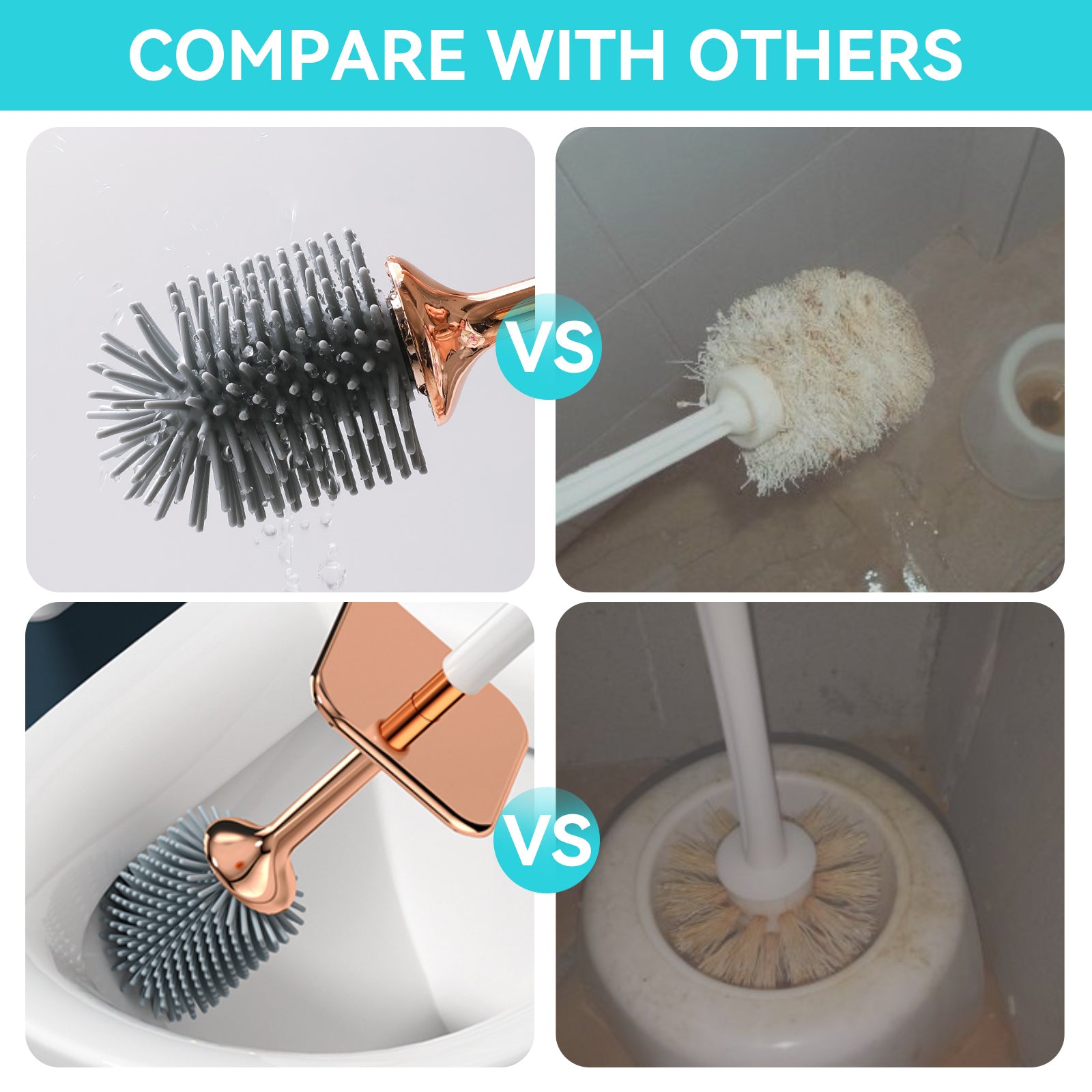 Aokala Toilet Brush & Holder