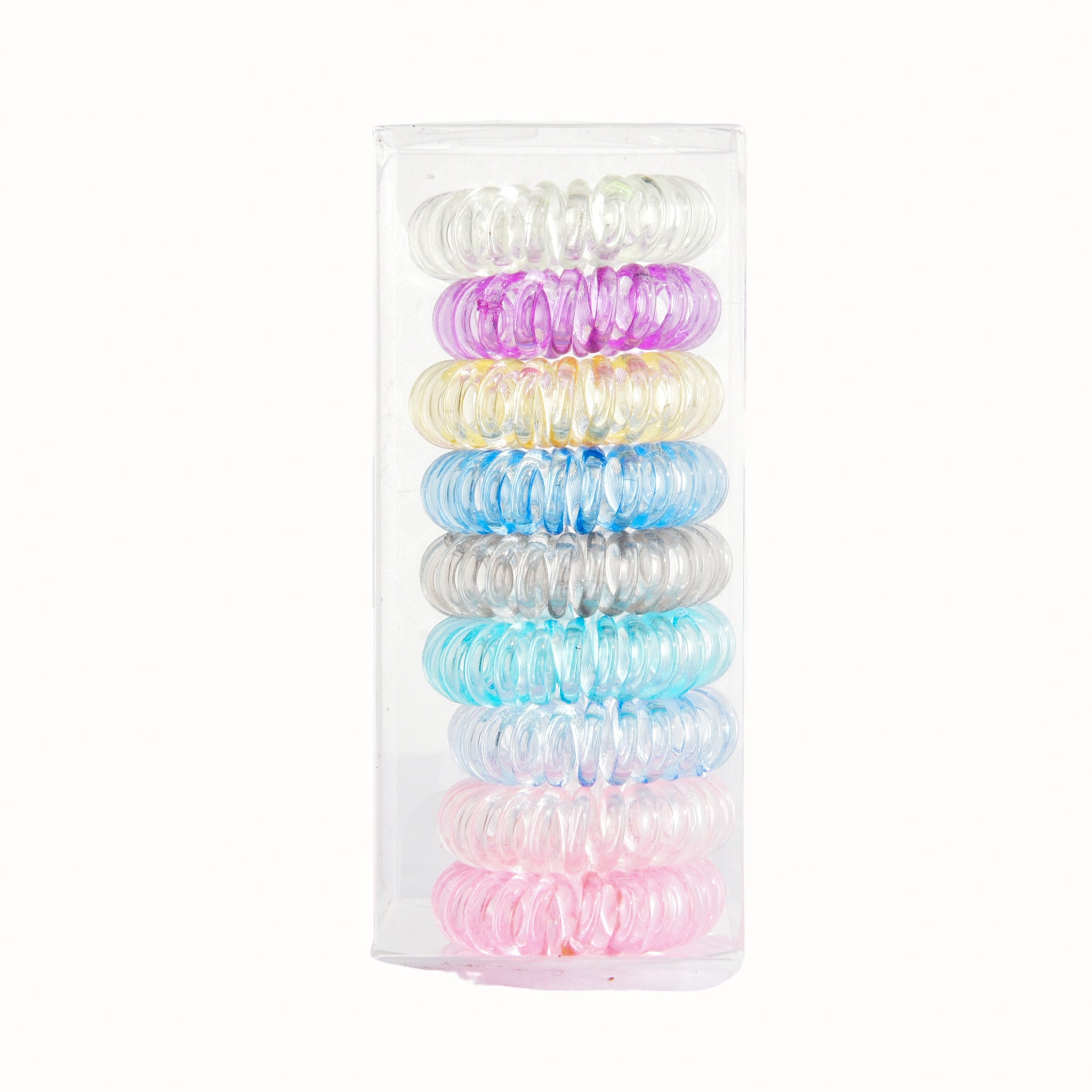9pcs Spiral Hair Ties