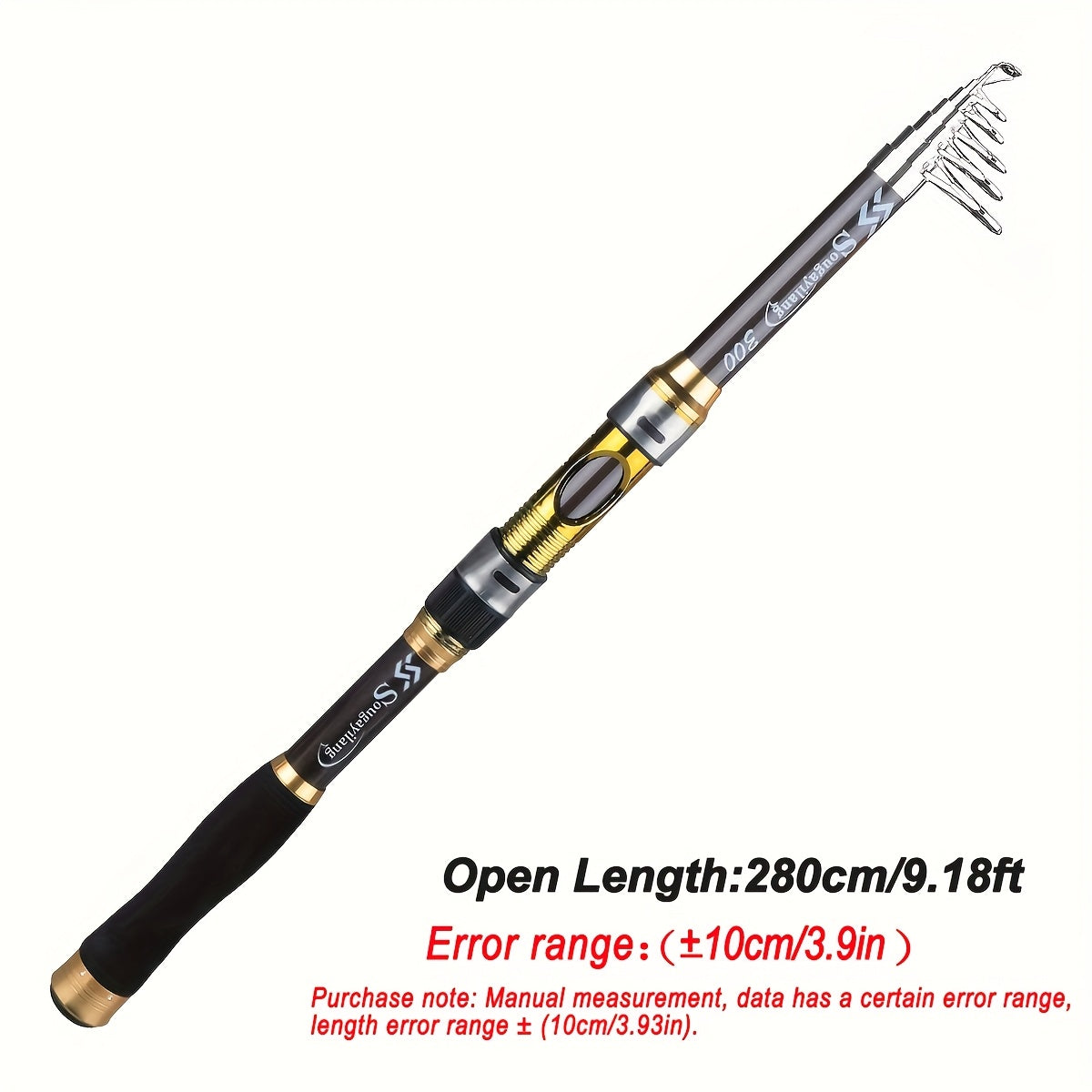 Carbon Fiber Spinning Rod