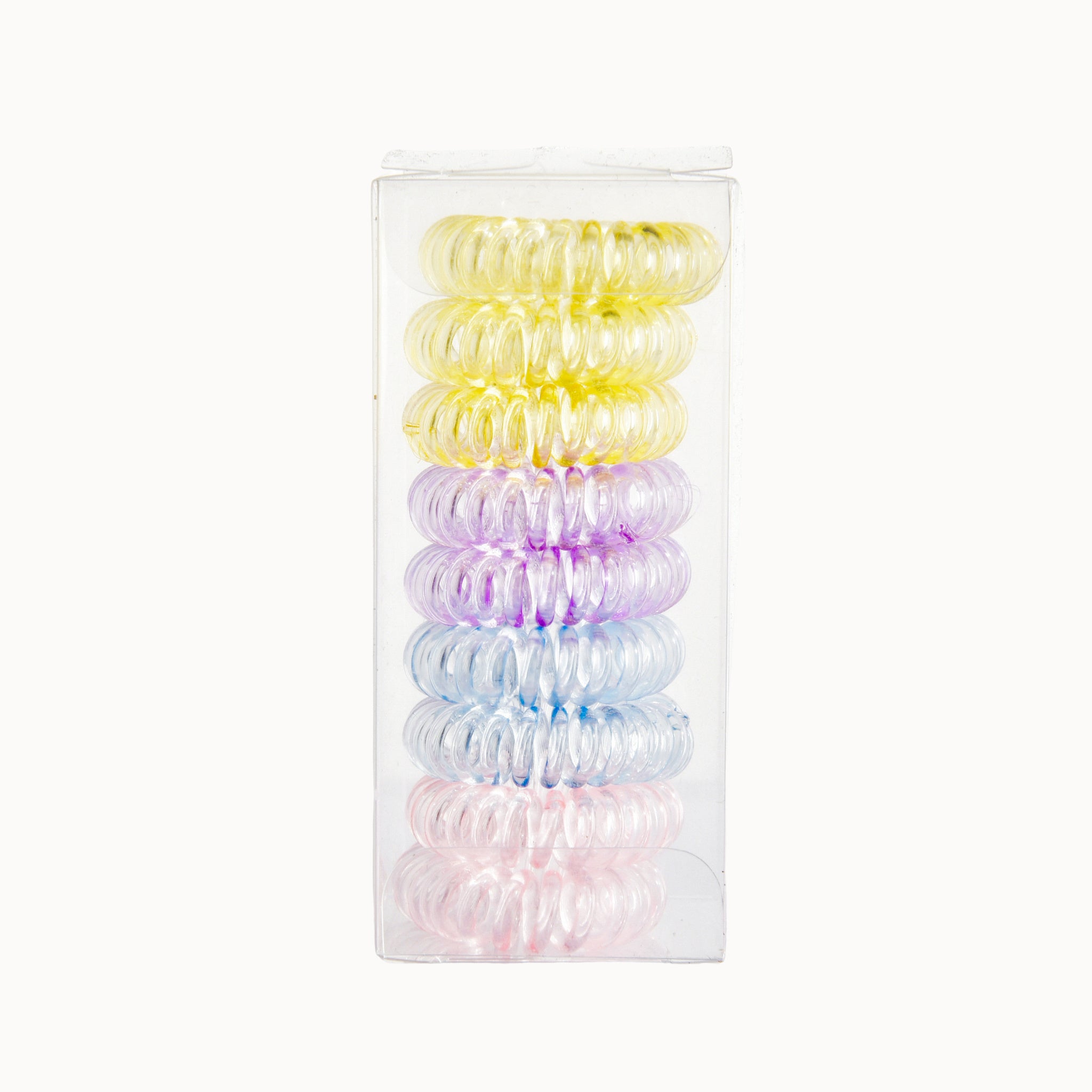 9pcs Spiral Hair Ties