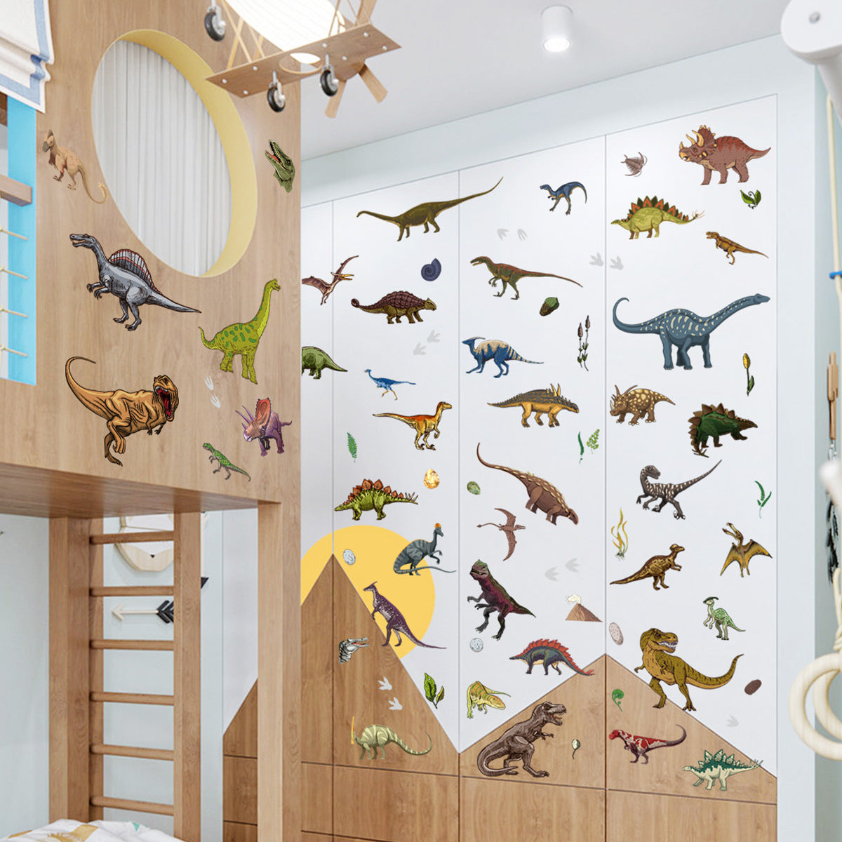 Glow Dino Stickers