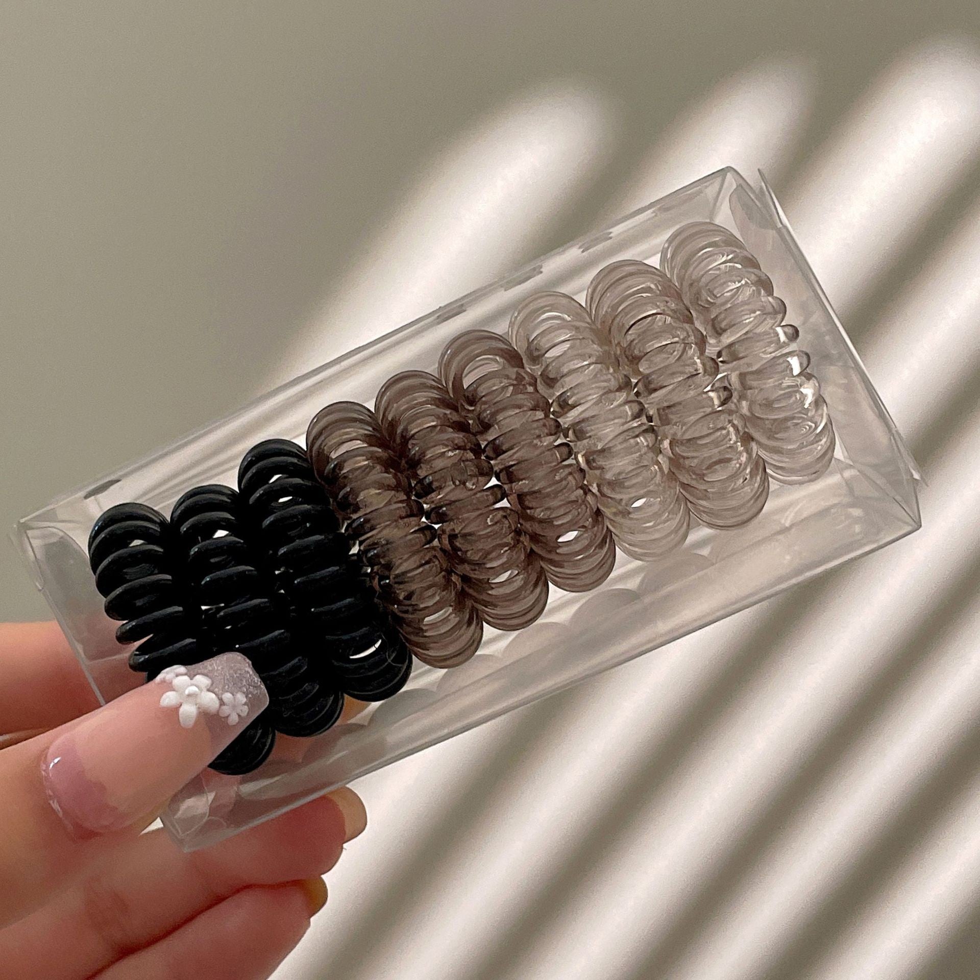9pcs Spiral Hair Ties