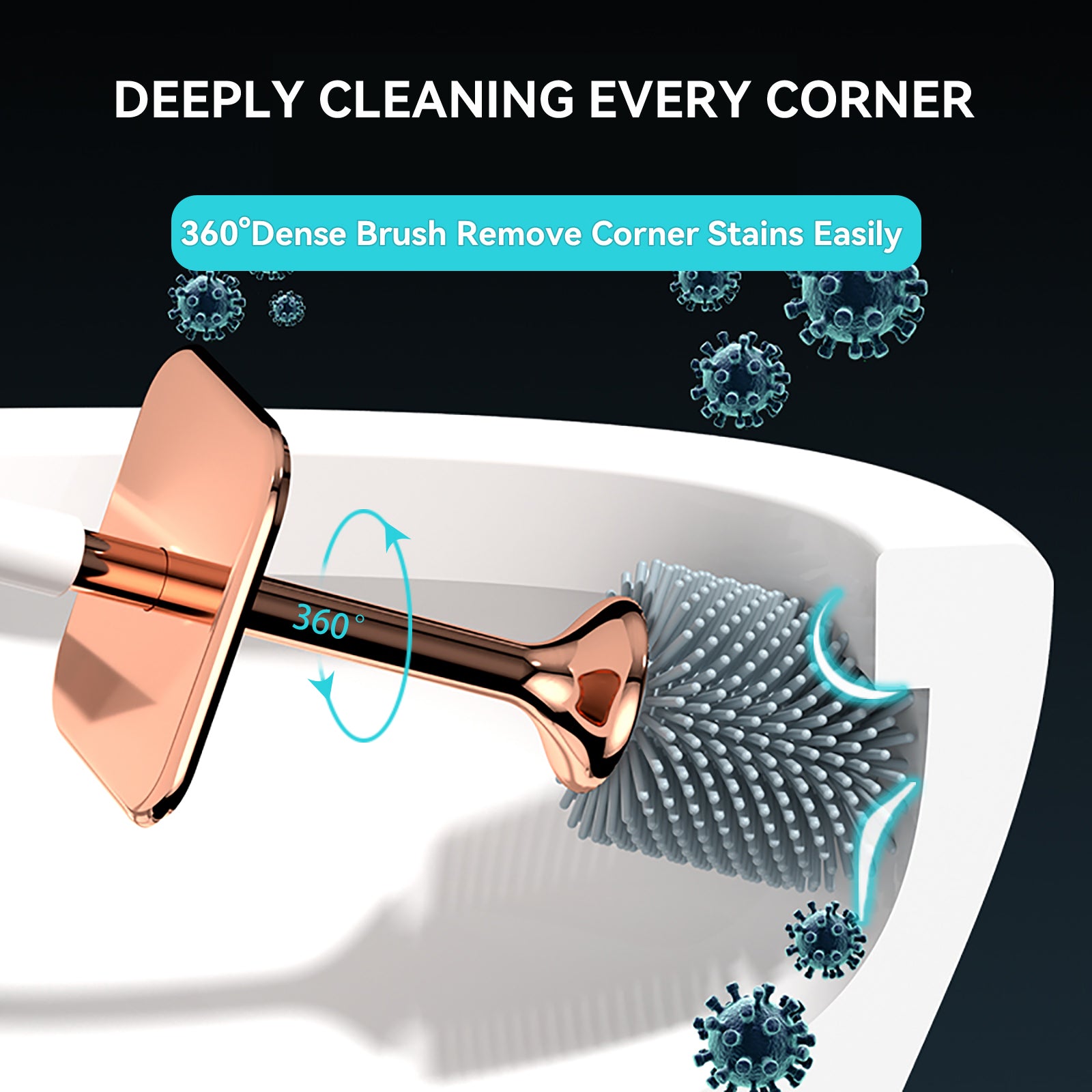 Aokala Toilet Brush & Holder